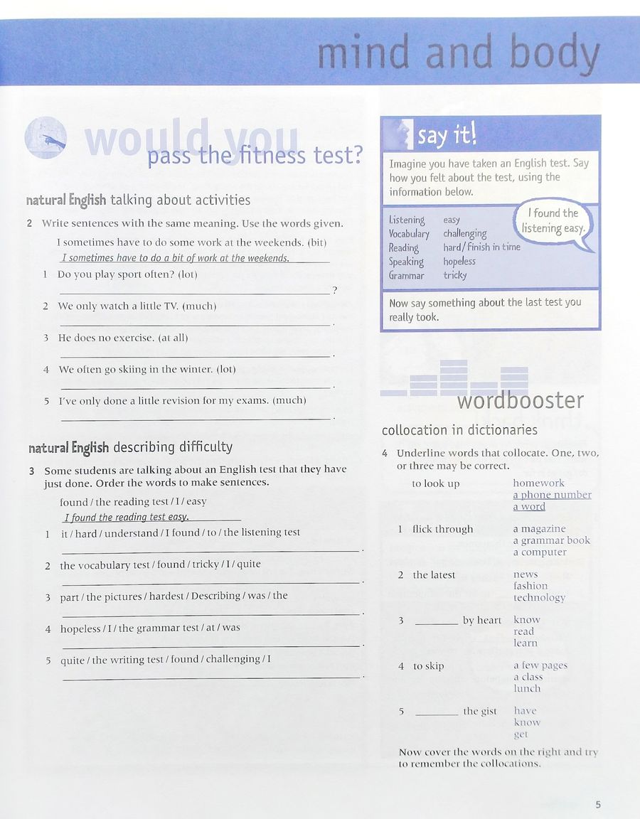 Natural English Upper-Intermediate Workbook without Key