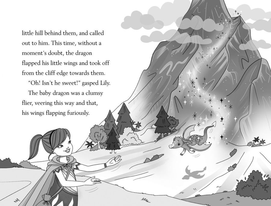 Usborne A Sticker Dolly Story Baby Dragon