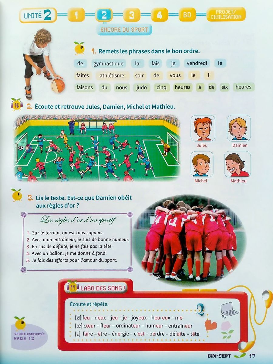 Jus d'orange 2 A1 Livre de l'eleve + DVD-ROM