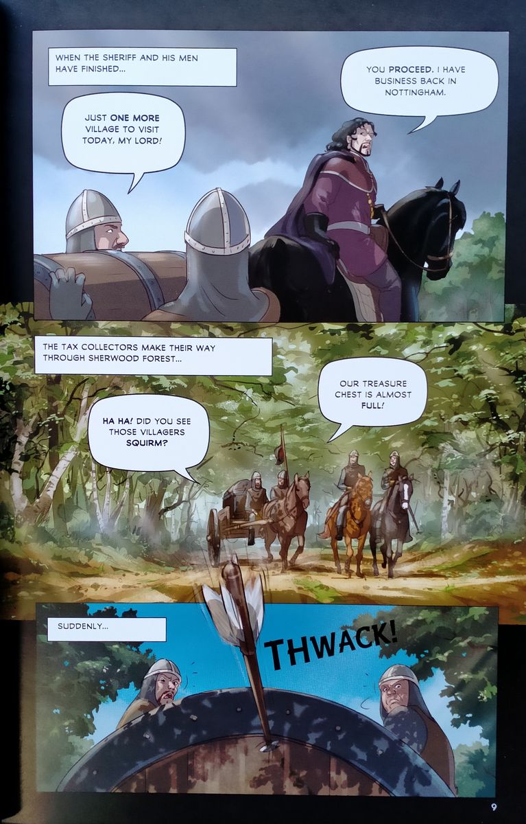 The Adventures of Robin Hood Graphic Novel