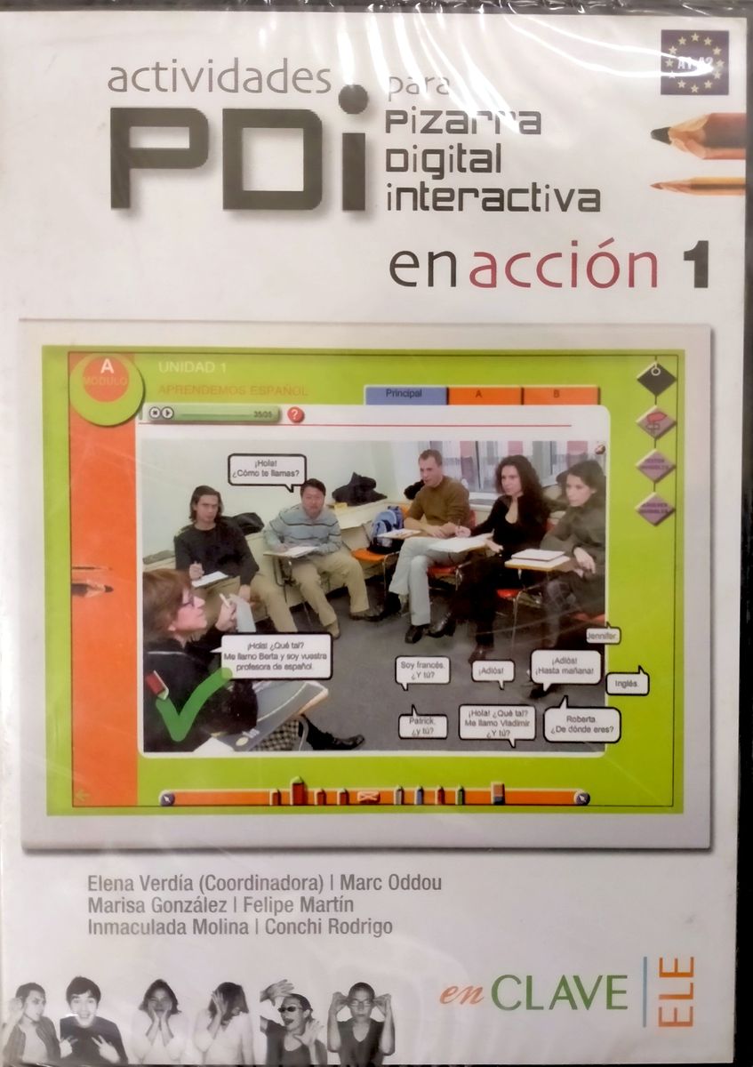 En accion A1-A2 Actividades para PDI CD-ROM (activities for the IWB)