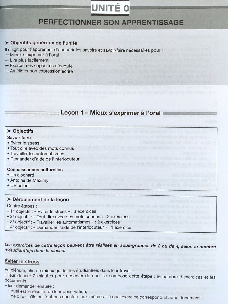 Tendances B1 Livre du professeur