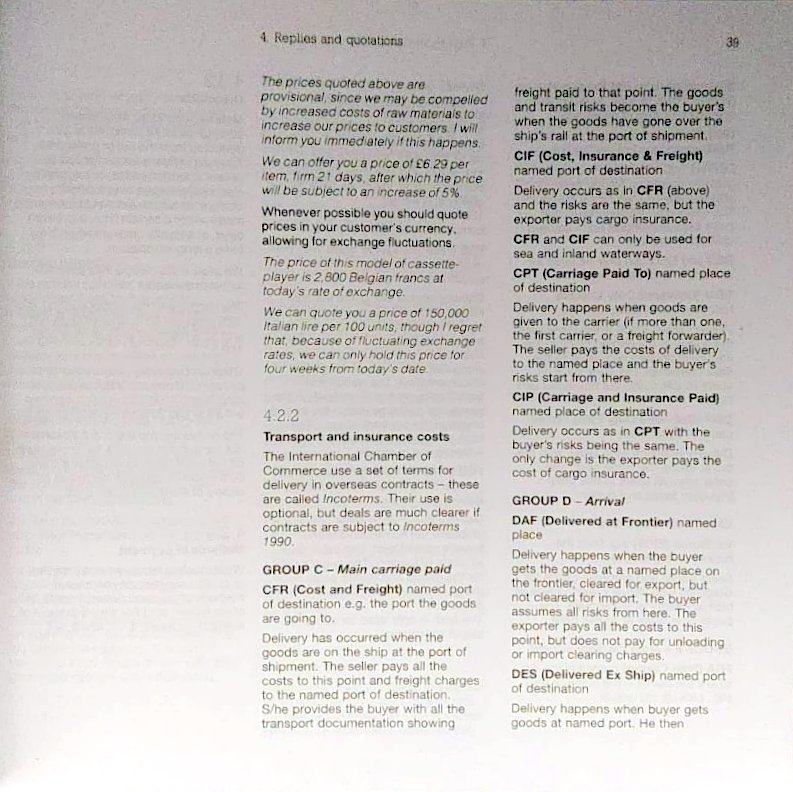 A Handbook of Commercial Correspondence