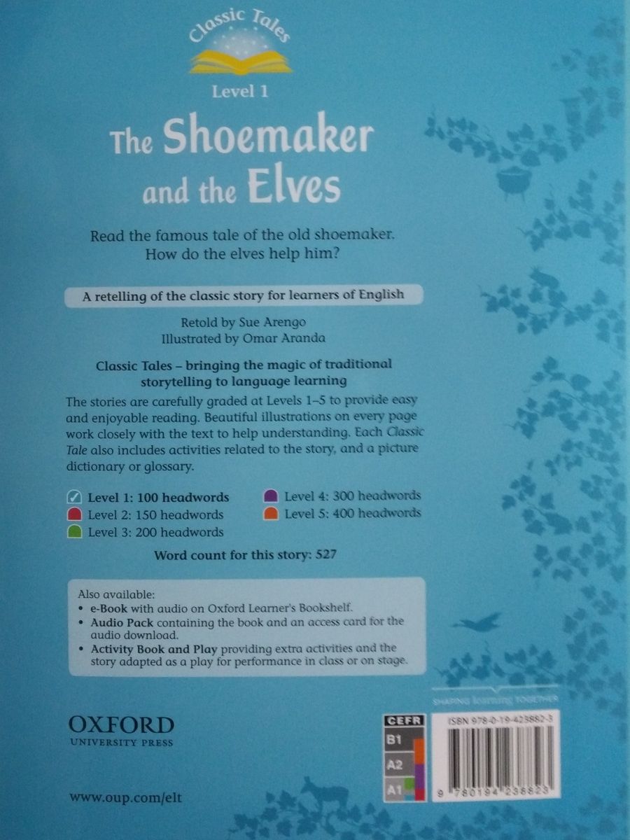 Classic Tales Level 1 The Shoemaker and the Elves with Audio Download (access card inside)