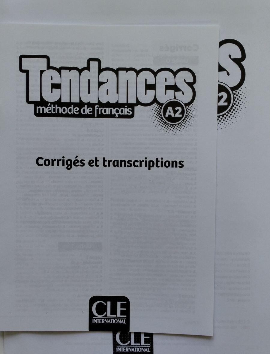 Tendances A2 Cahier d'exercices