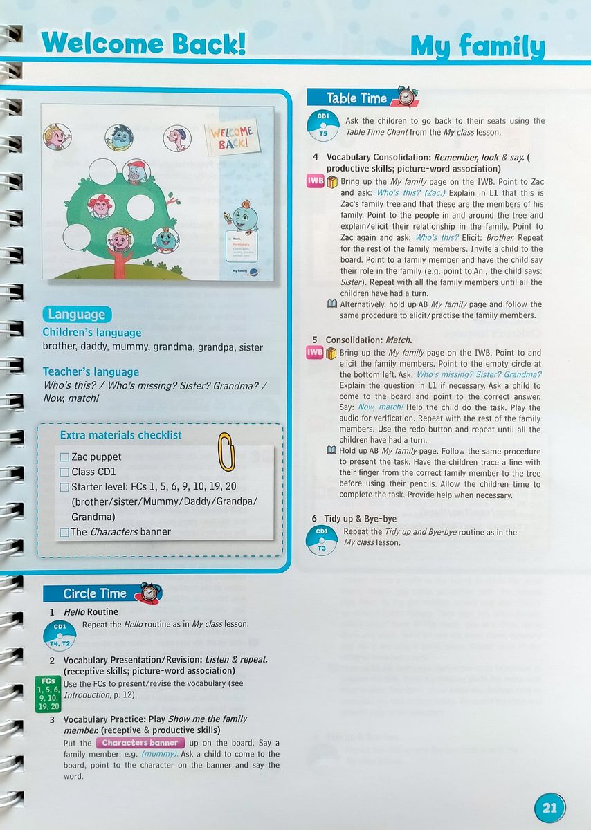 The Flibets 1 Teacher's Book