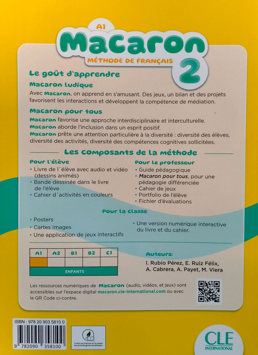 Macaron 2 A1 Livre du professeur