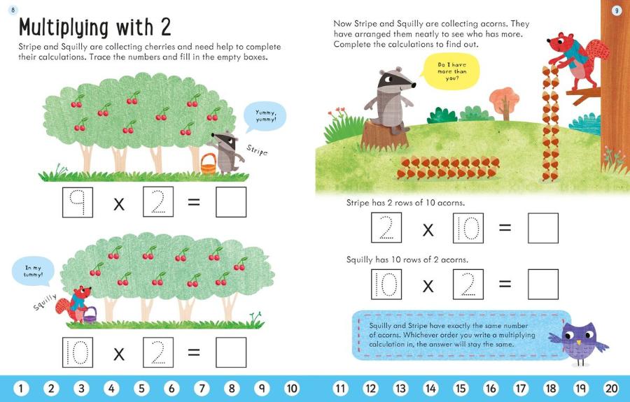 Usborne Workbooks Times Tables 5-6