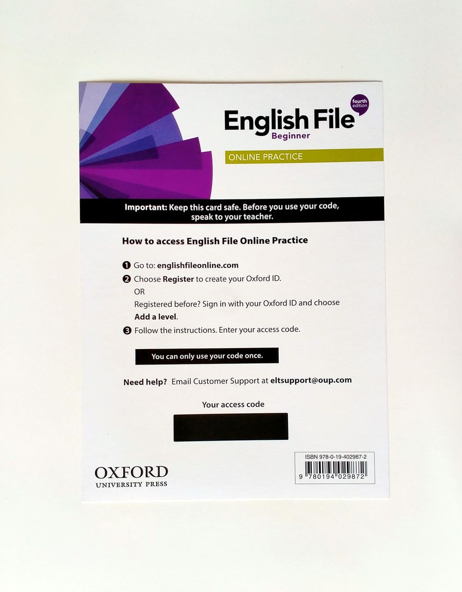 English  File (4th edition) Beginner Student's Book with Online Practice