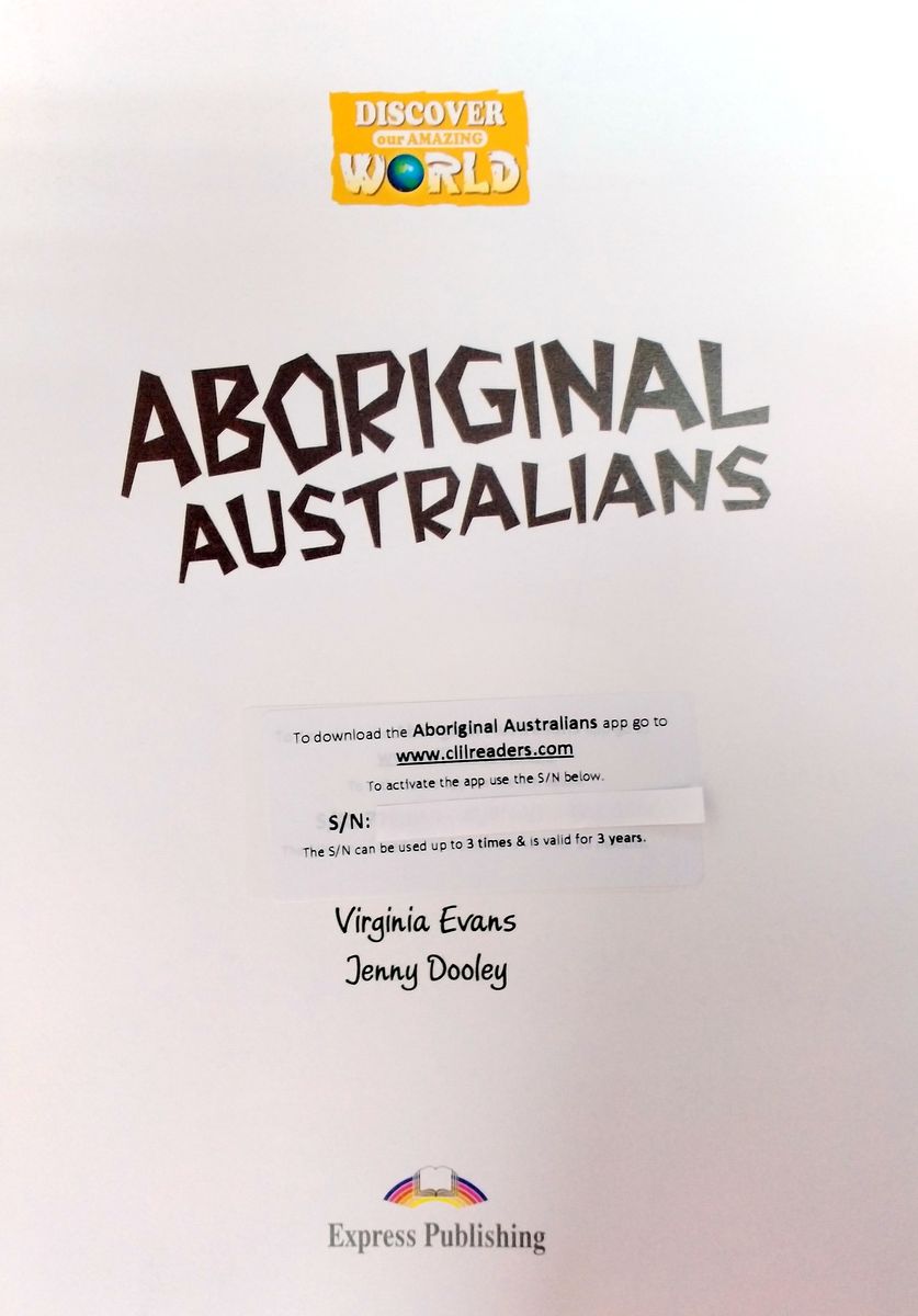 Discover Our Amazing World Aboriginal Australians with Digibook