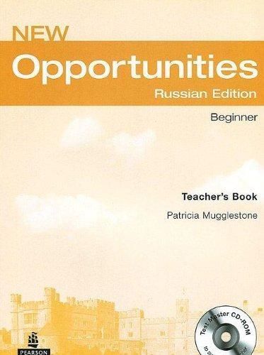 New Opportunities Beginner Teacher's Book + CD-ROM