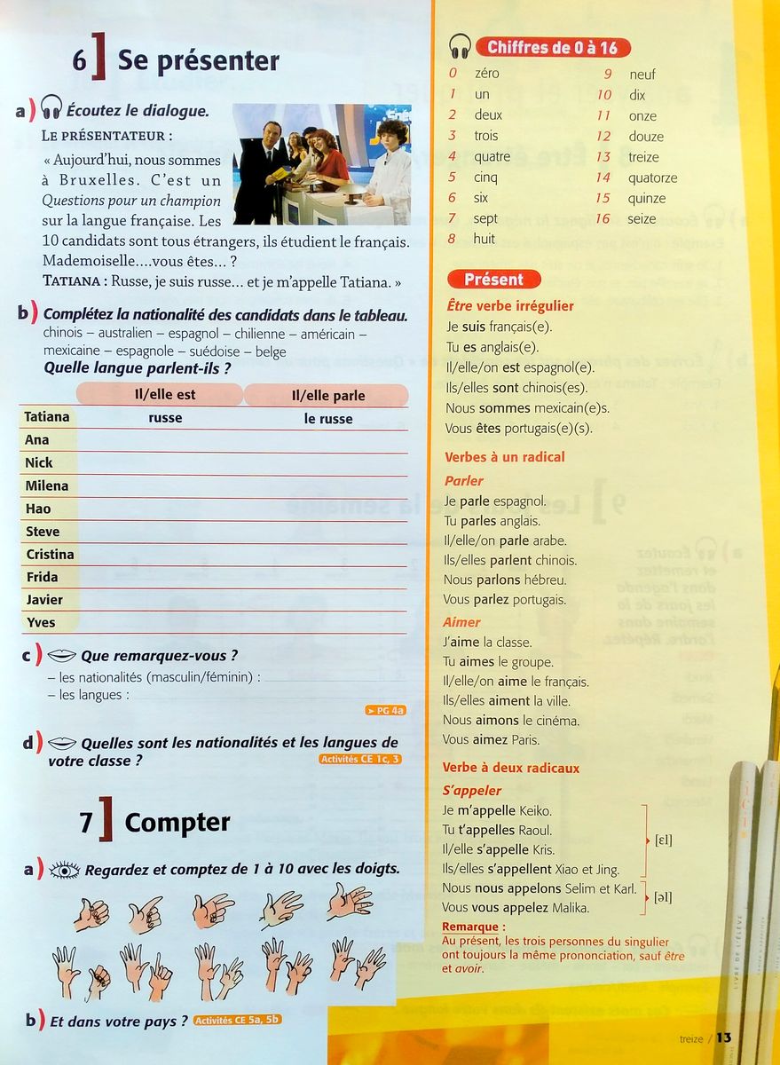 Ici 1 Livre + CD audio