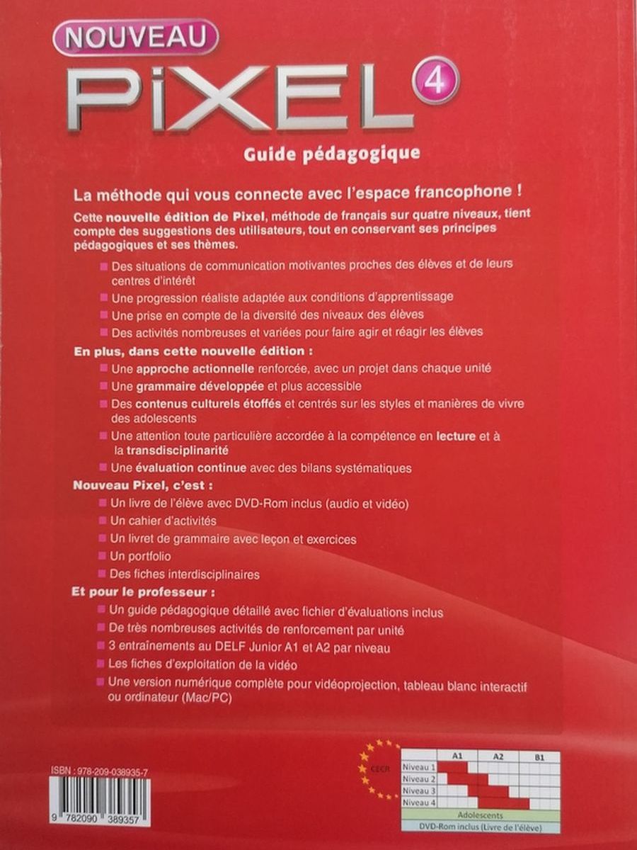 Pixel Nouveau 4 Guide pedagogique