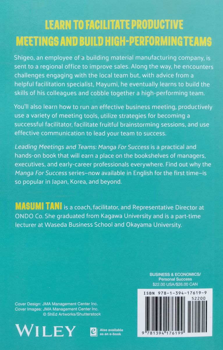 Manga for Success Leading Meetings and Teams