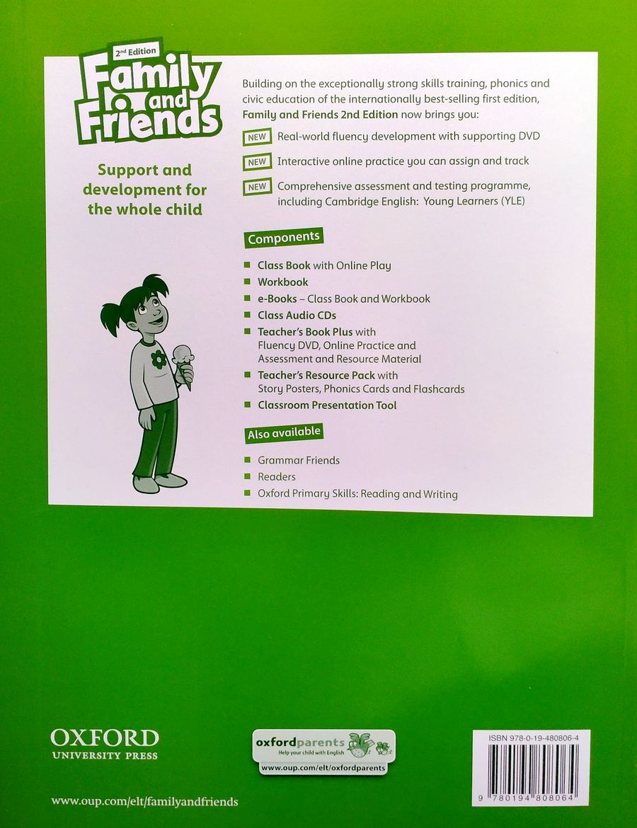 Family and Friends (2nd edition) 3 Workbook