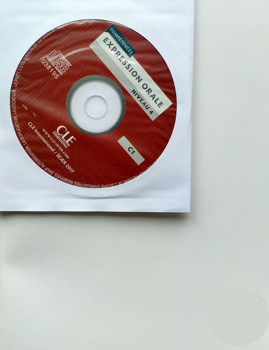 Expression orale 4 С1 Livre + CD audio