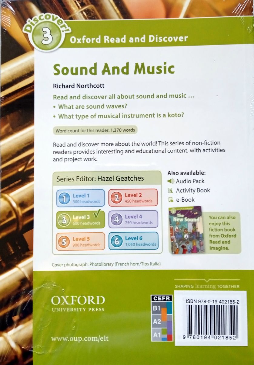 Oxford Read and Discover 3 Sound and Music with Audio Download (access card inside)