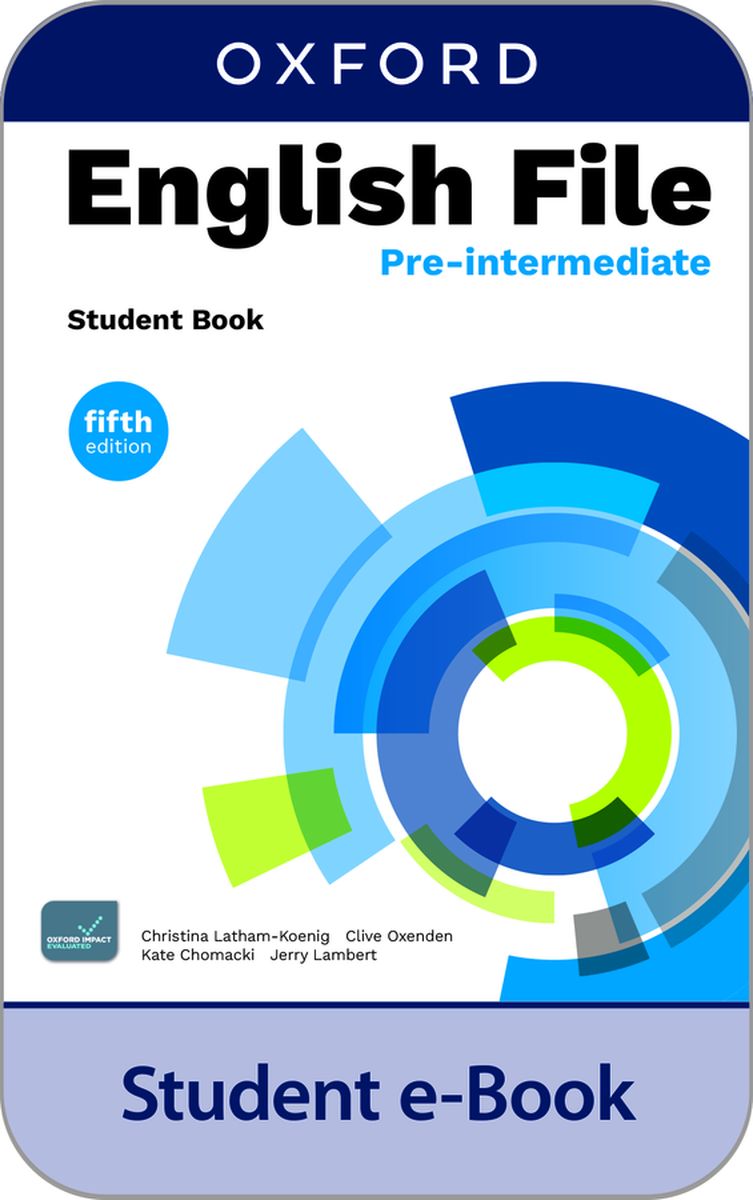 English File (5th edition)  Pre-Intermediate Student Book e-Book