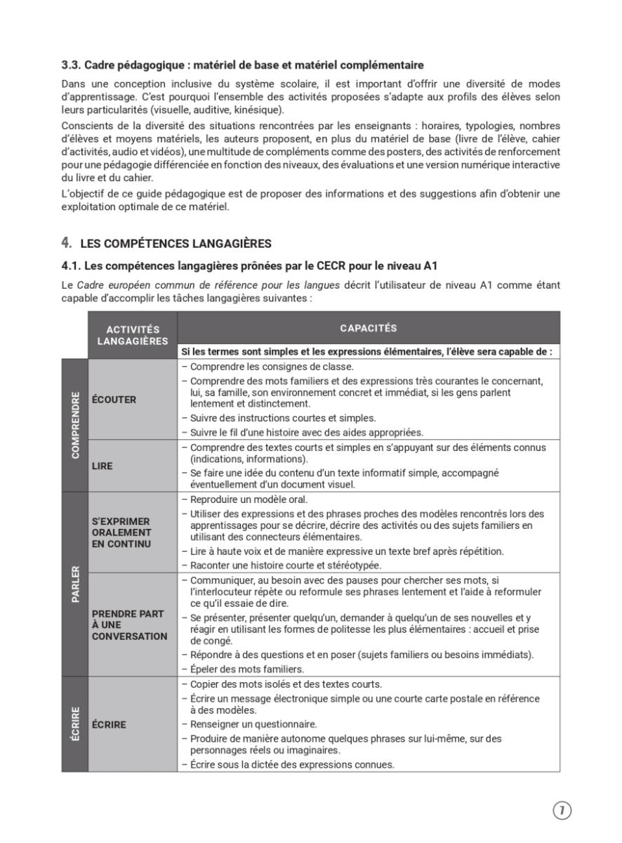 J'aime 1 A1 Guide Pedagogique