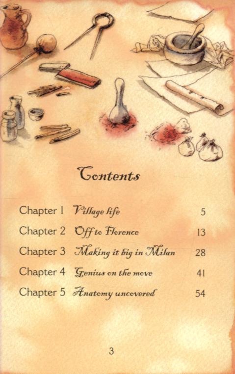 Usborne Young Reading 3 Leonardo da Vinci