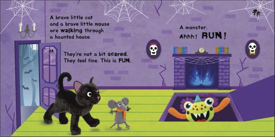 Boo's Haunted House Filled With Spooky Creatures, Ghosts, and Monsters