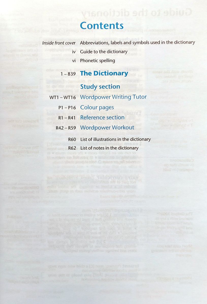 Oxford Wordpower Dictionary (4th Edition) with Writing Tutor