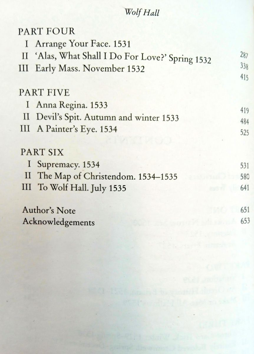 Thrilogy Book 1 Wolf Hall