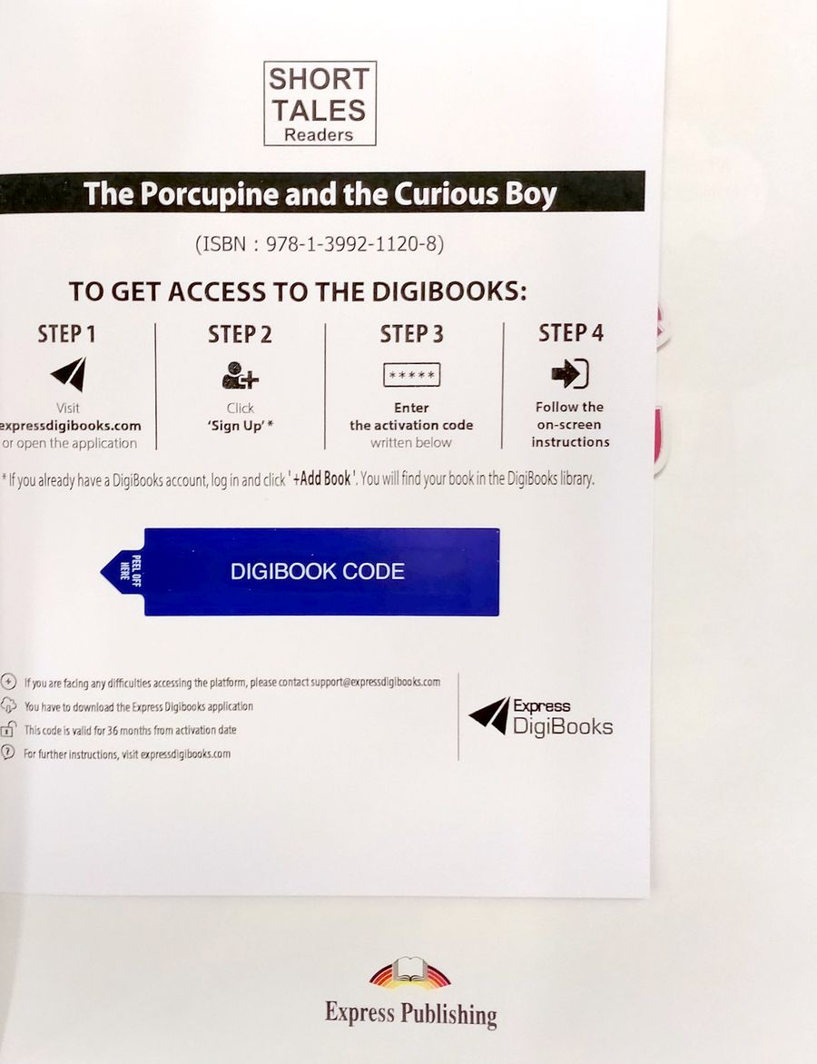 Short Tales 6 The Porcupine and the Curious Boy Student's Book with Digibook