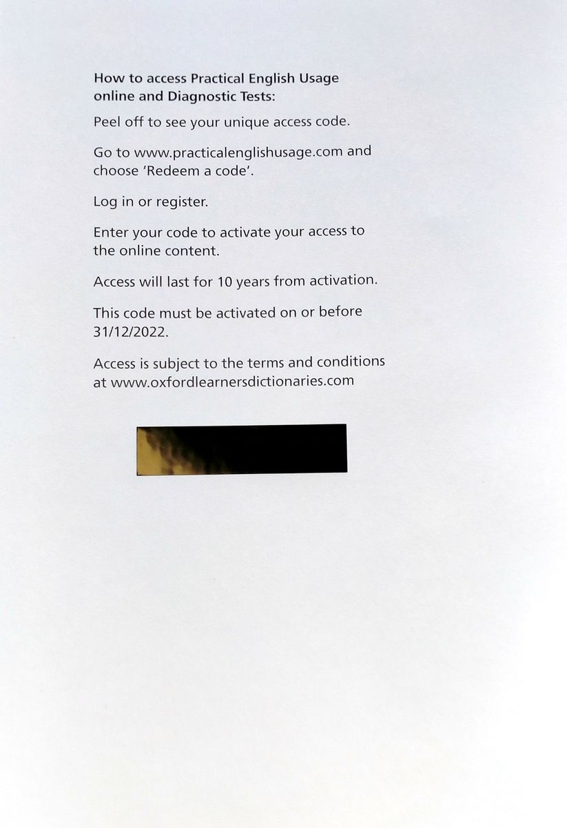 Practical English Usage Fourth edition Hardback