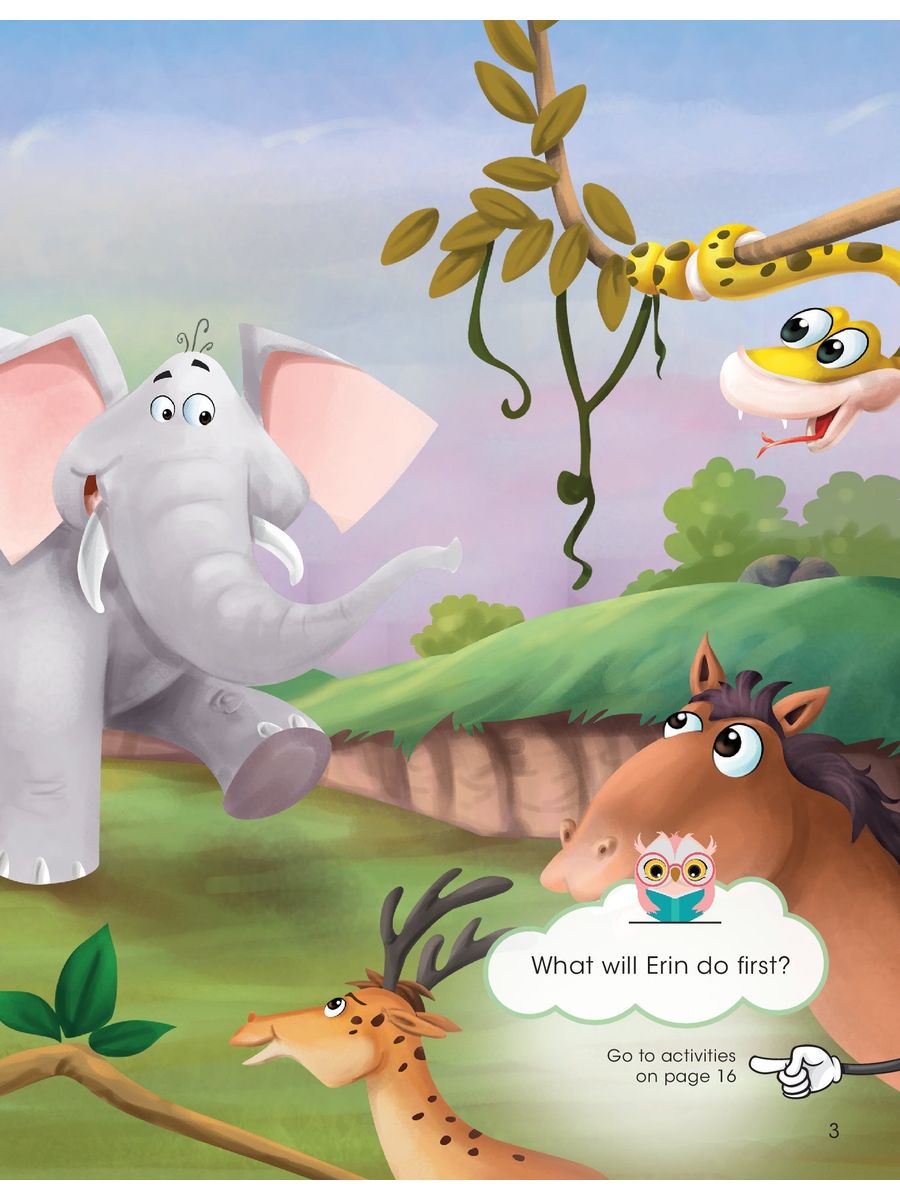 Short Tales 5 The Kind Elephant and the Greedy Man Digibook Application