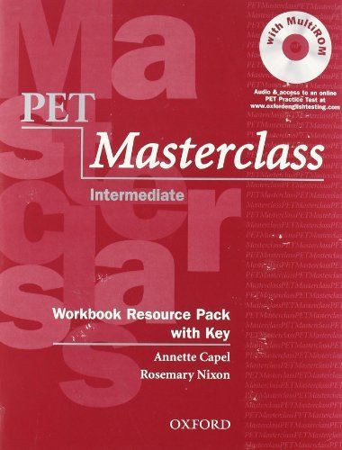PET Masterclass Intermediate Workbook Resource Pack with Key