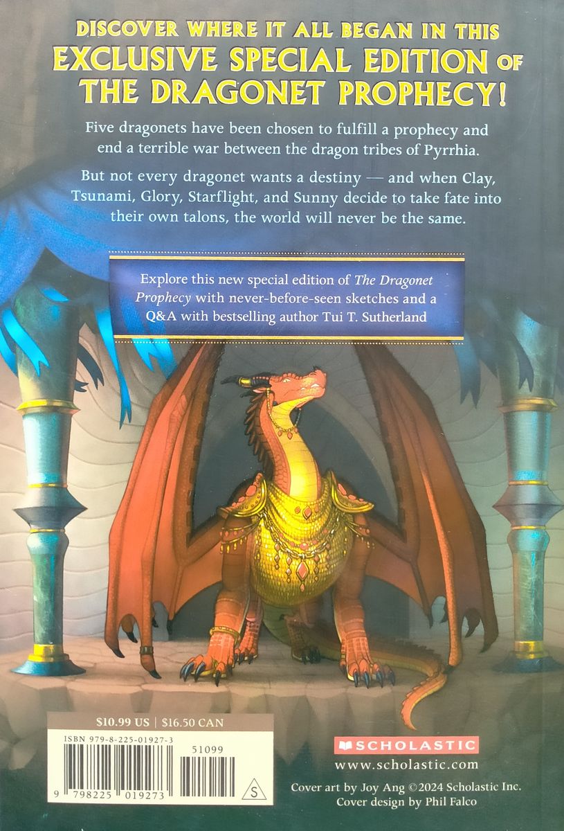Wings of Fire The Dragonet Prophecy Special Edition