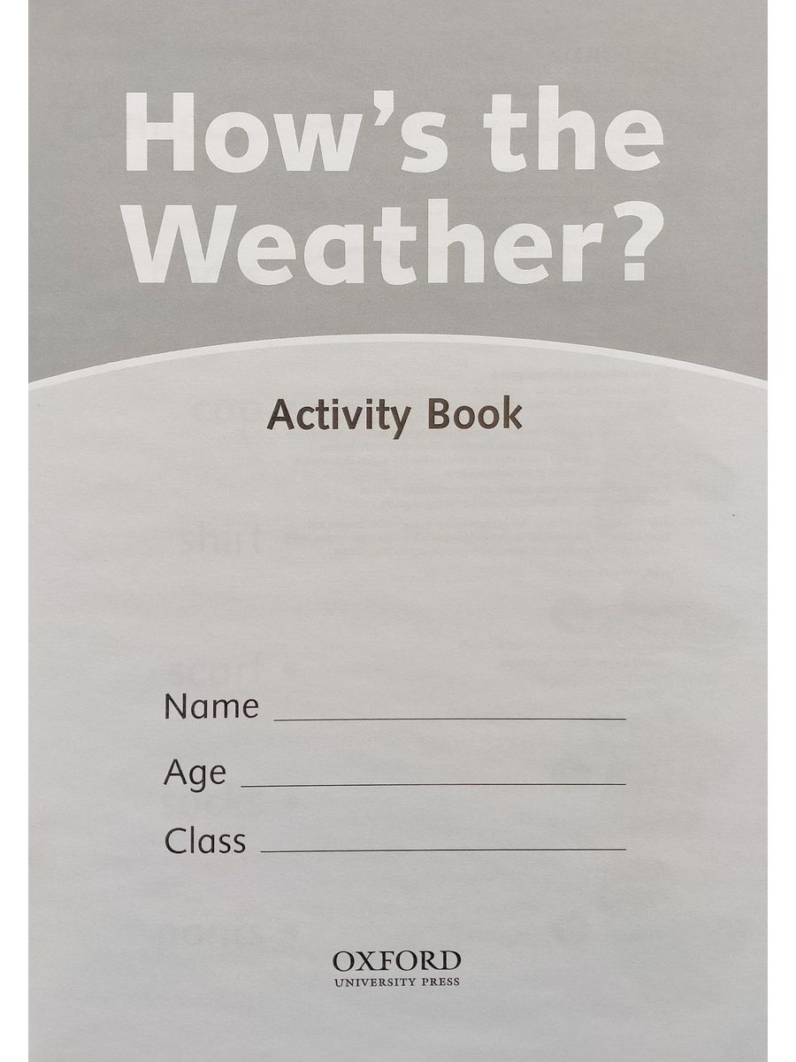 Dolphin Readers 1 How's the Weather Activity Book