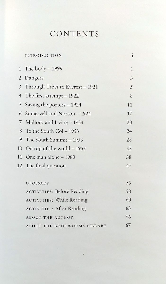 Oxford Bookworms Factfiles 3 The Everest Story with Audio Download (access card inside)