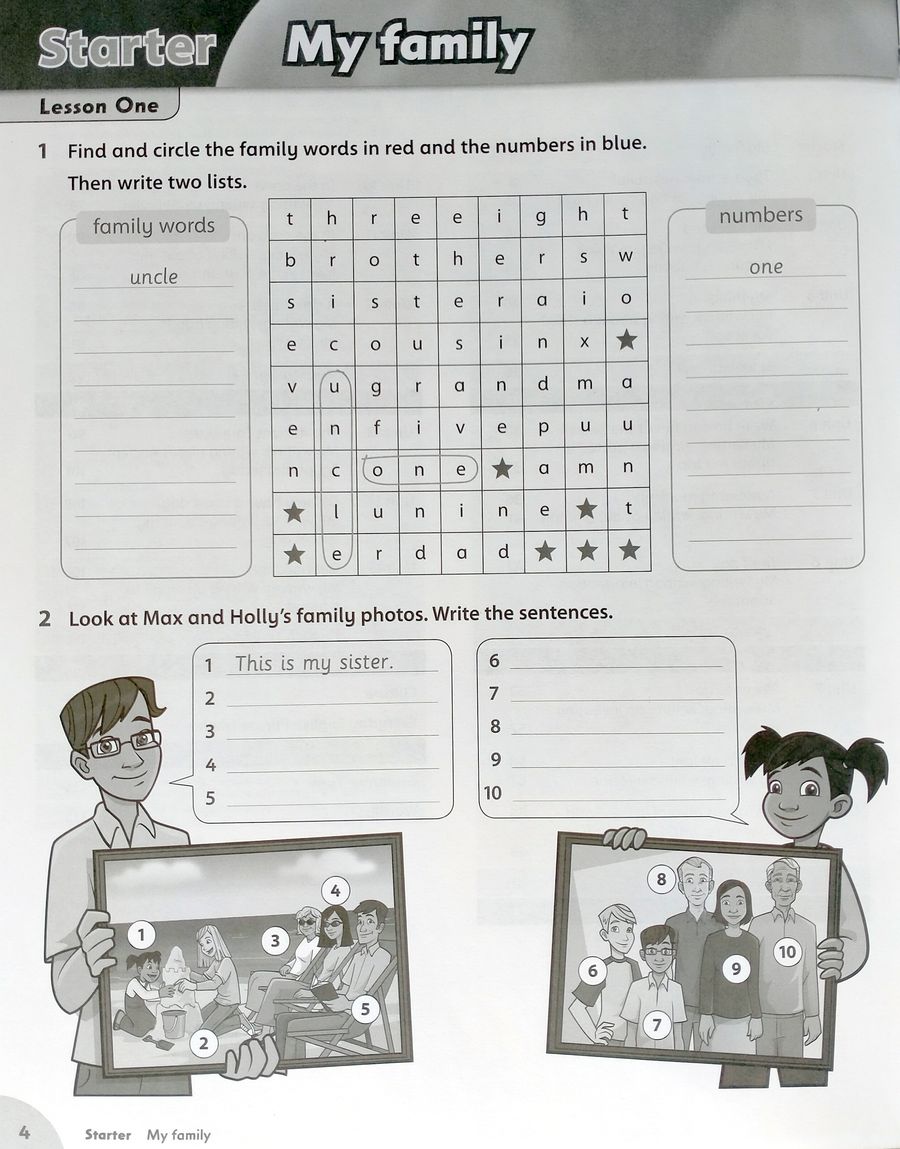 Family and Friends (2nd edition) 3 Workbook