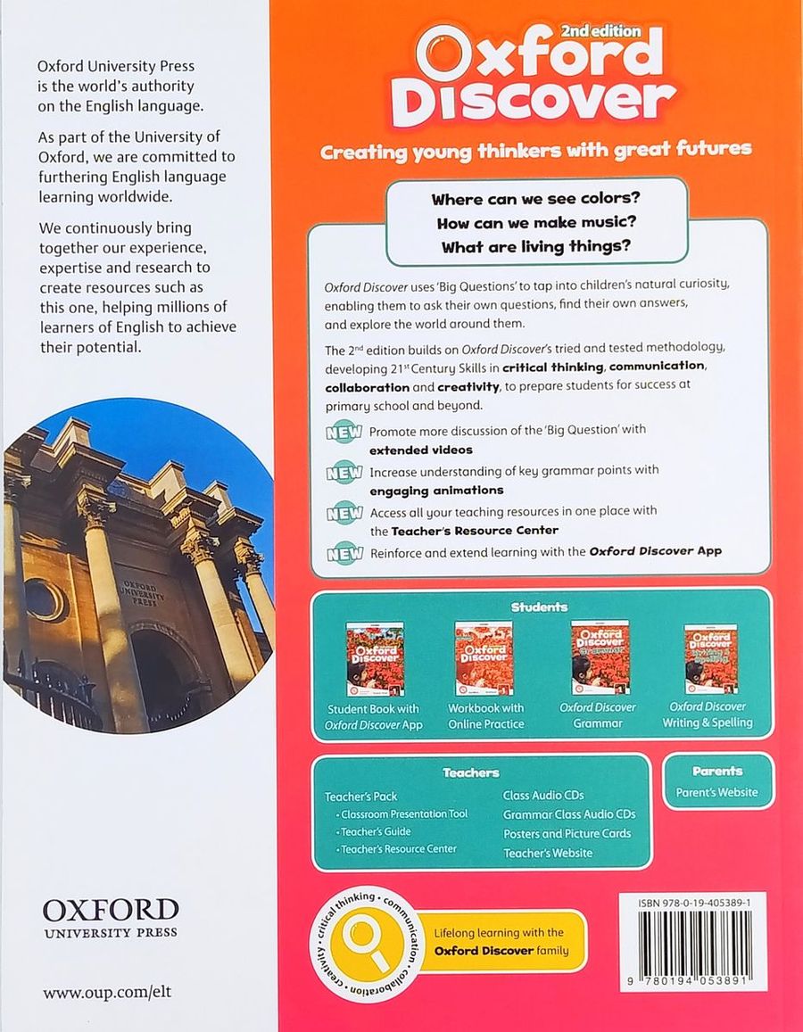Oxford Discover (2nd edition) 1 Workbook with Online Practice