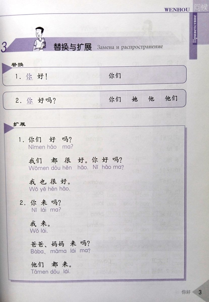 Conversational Chinese 301 Vol.1 (3rd Russian edition) Textbook
