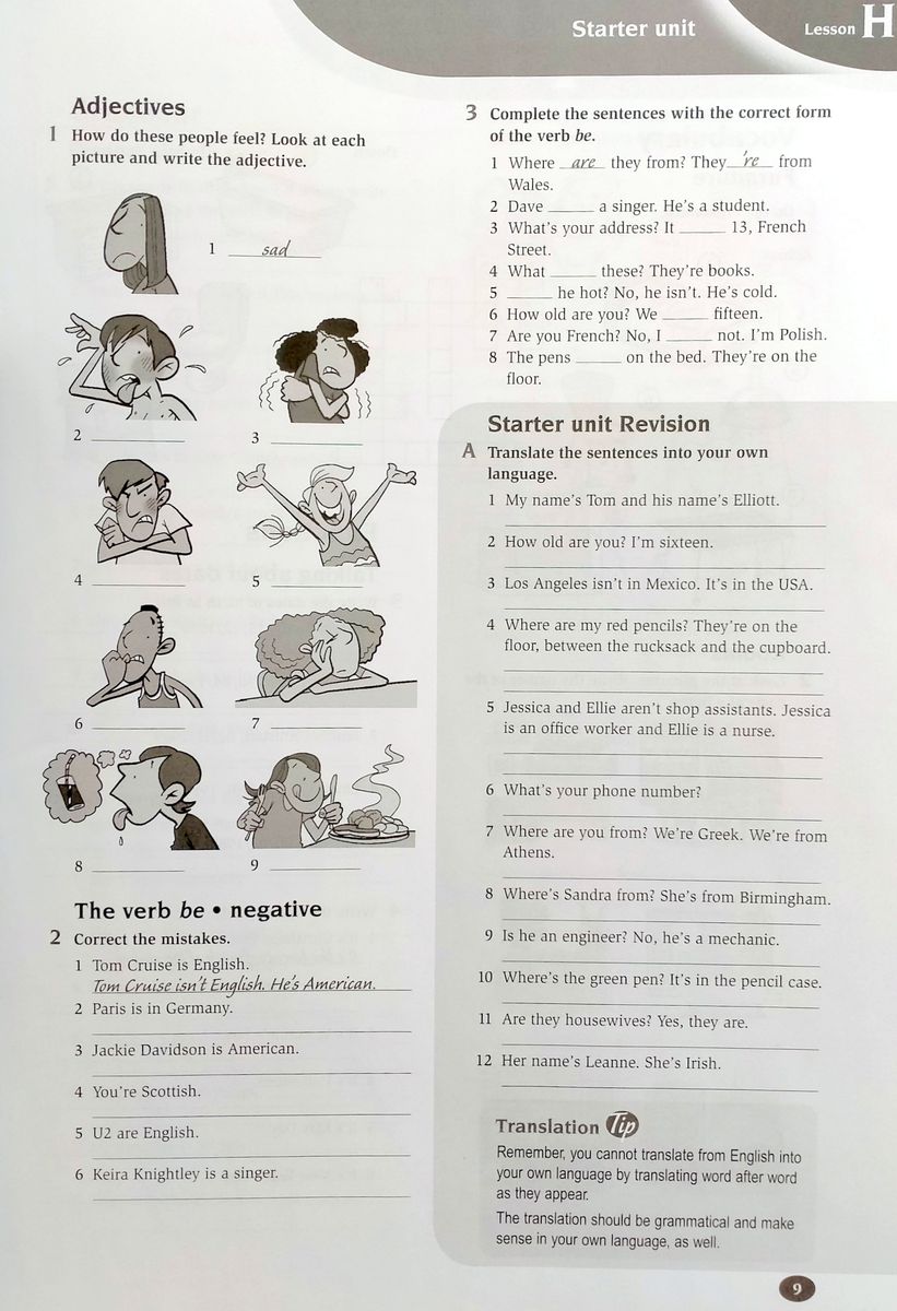 New Horizons 1 Workbook