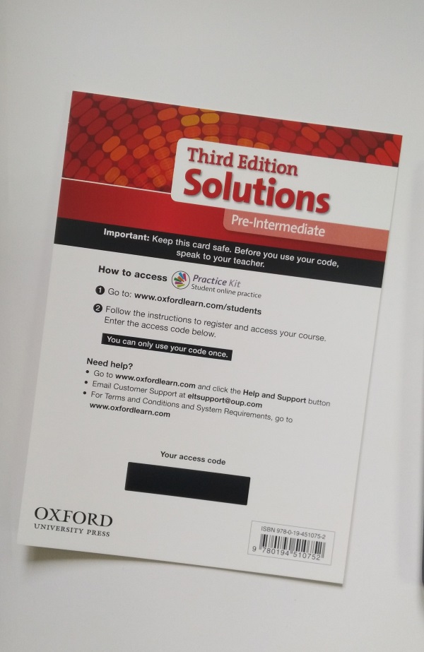 Solutions (3rd edition)  Pre-Intermediate Student's Book and Online Practice