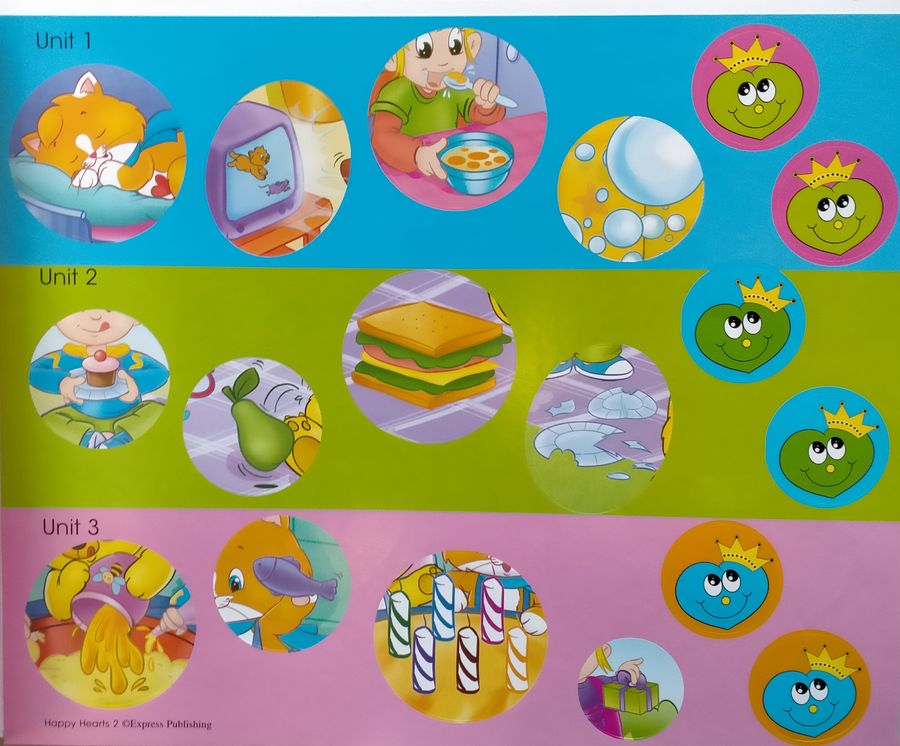 Happy Hearts 2 Pupil's Book with Stickers, Press Outs & Multi-ROM