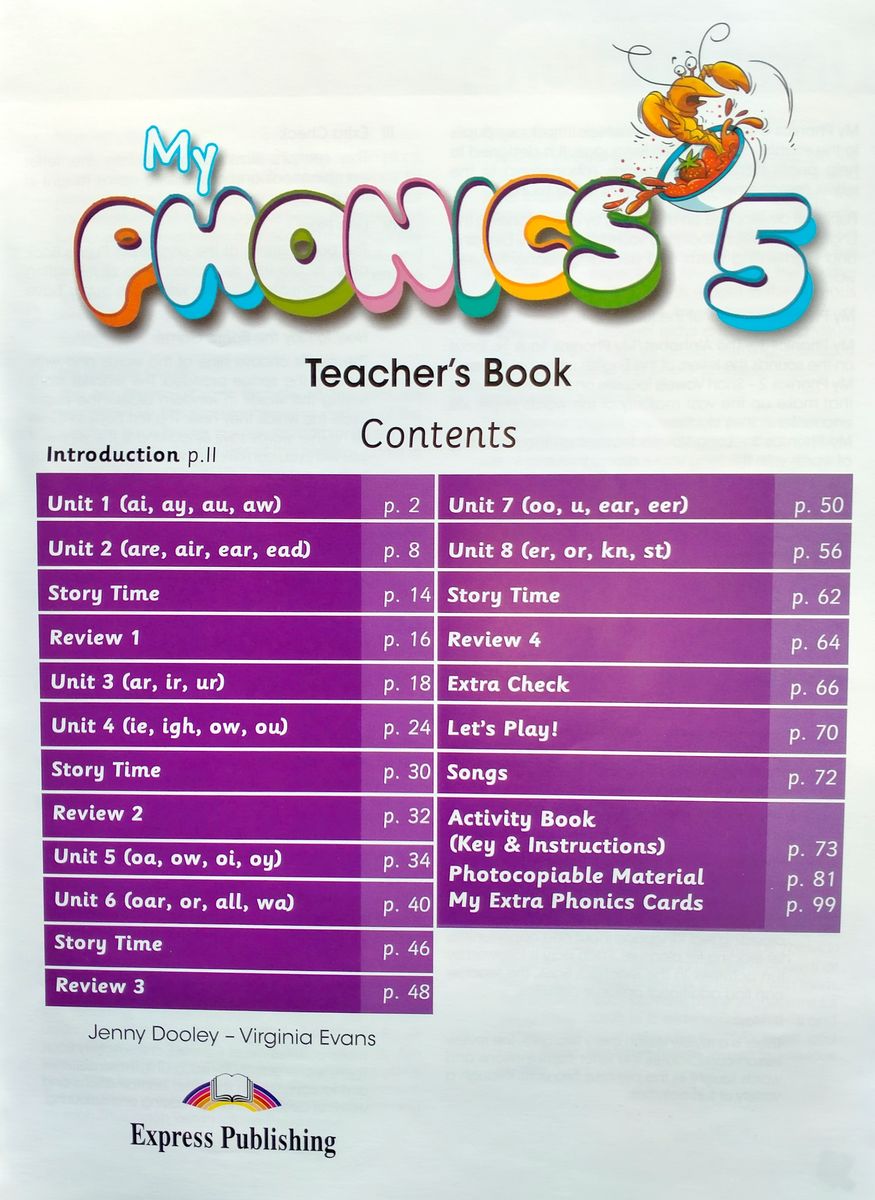 My Phonics 5 Teacher's Book with Cross-Platform Application