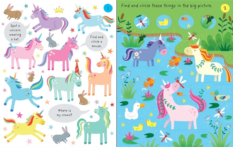 Little Children's Unicorns Pad