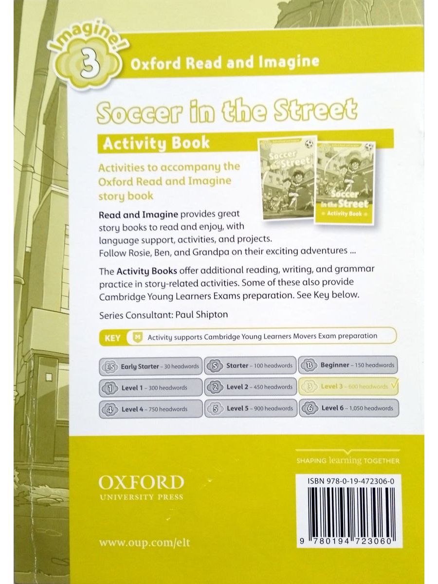 Oxford Read and Imagine 3 Soccer in the Street Activity Book