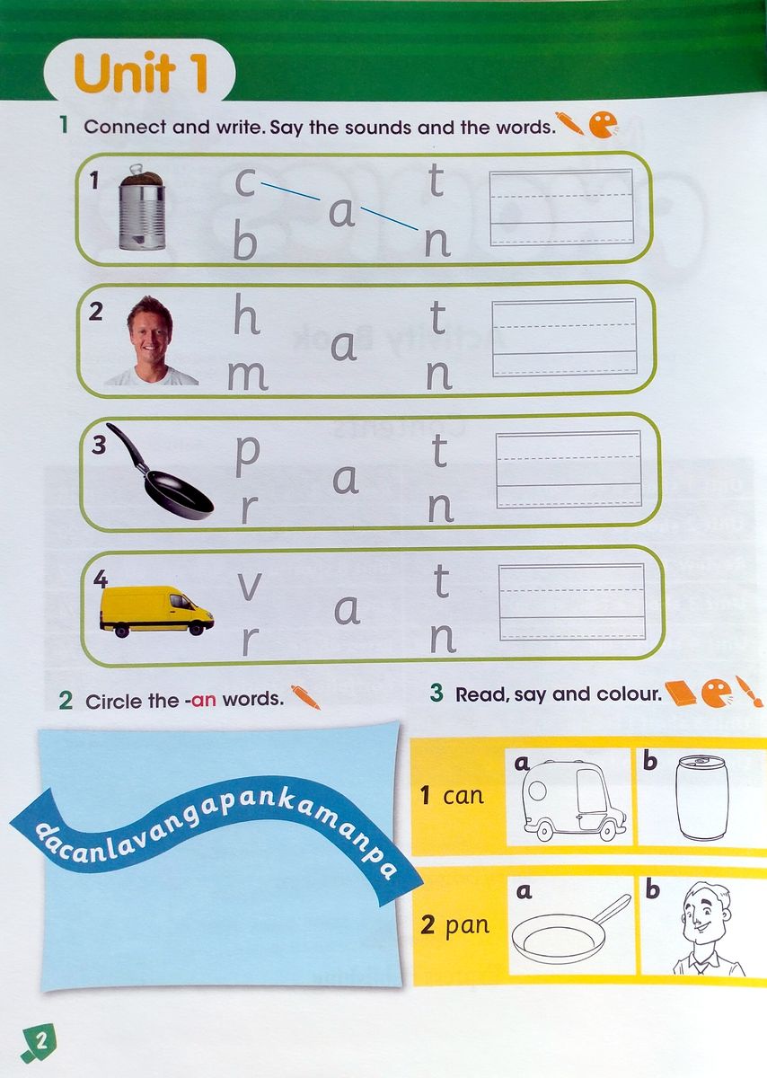 My Phonics 2 Activity Book with Cross-Platform Application