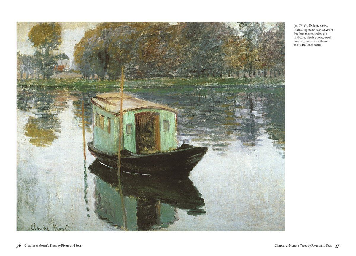 Monet's Trees Paintings and Drawings by Claude Monet