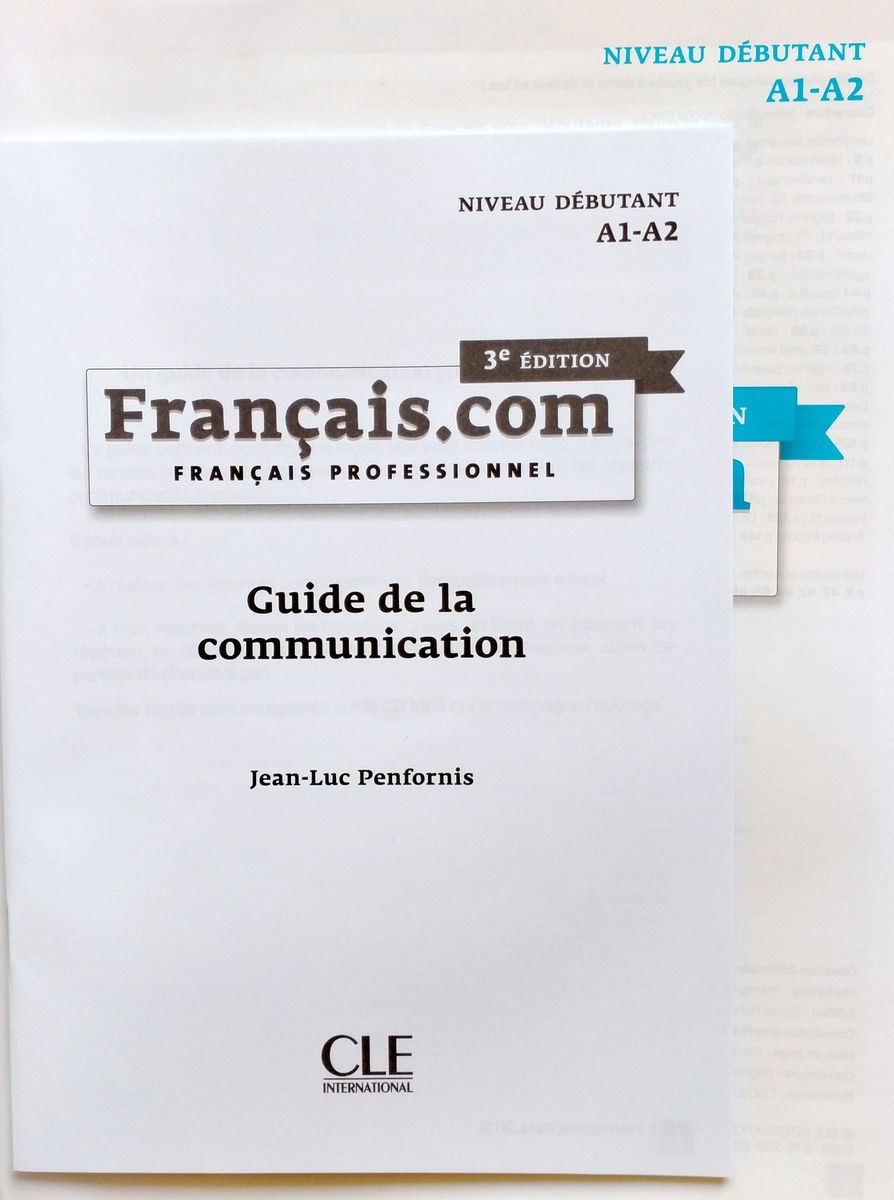 Francais.com Debutant A1-A2 3eme edition Livre + CD