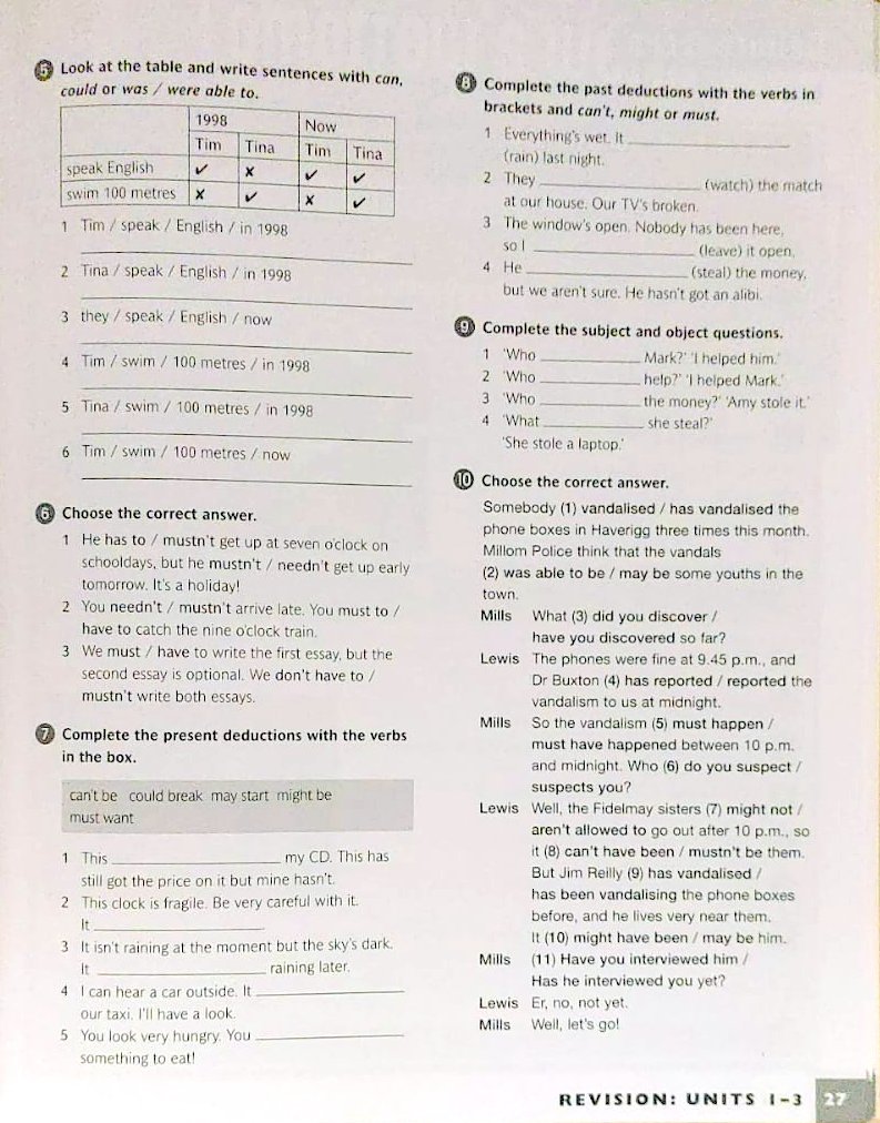 Top Score 4 Workbook