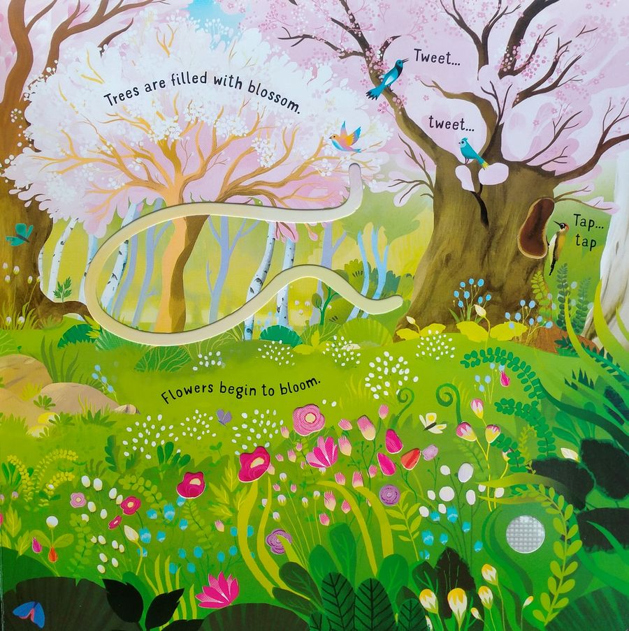 Usborne Musical Books The Four Seasons with music by Vivaldi