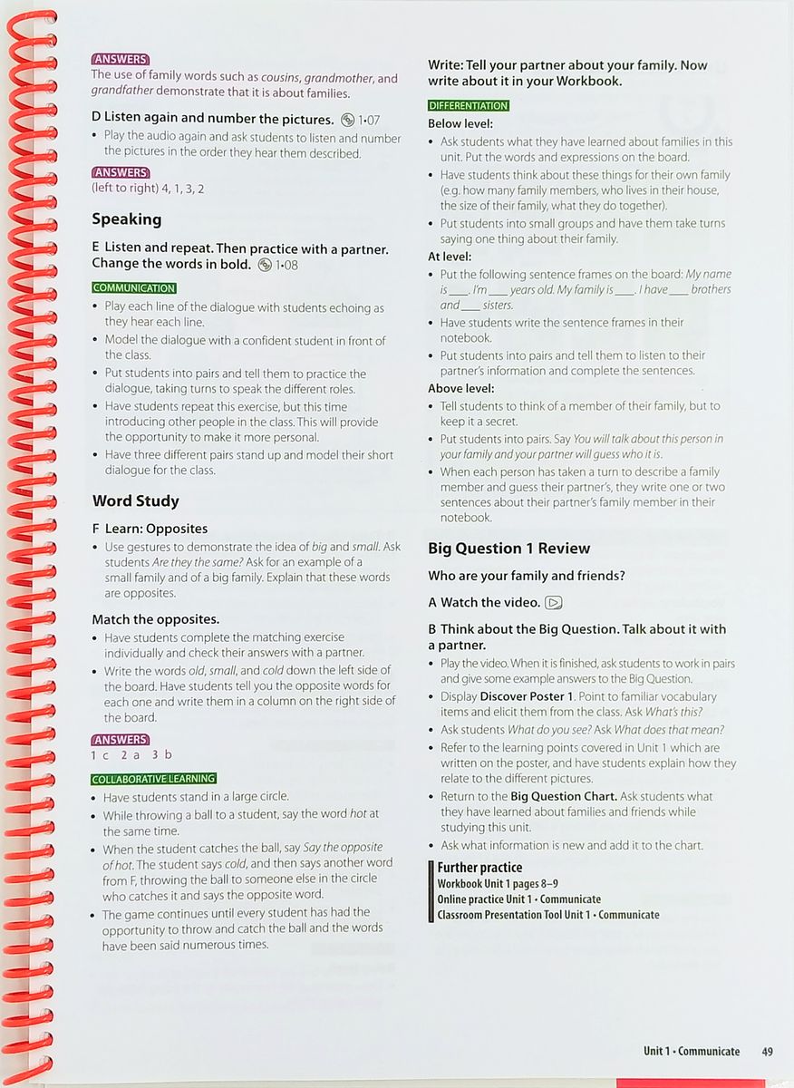 Oxford Discover (2nd edition) 1 Teacher's Book Pack (Teacher's Guide, CPT and Teacher Resource Center)