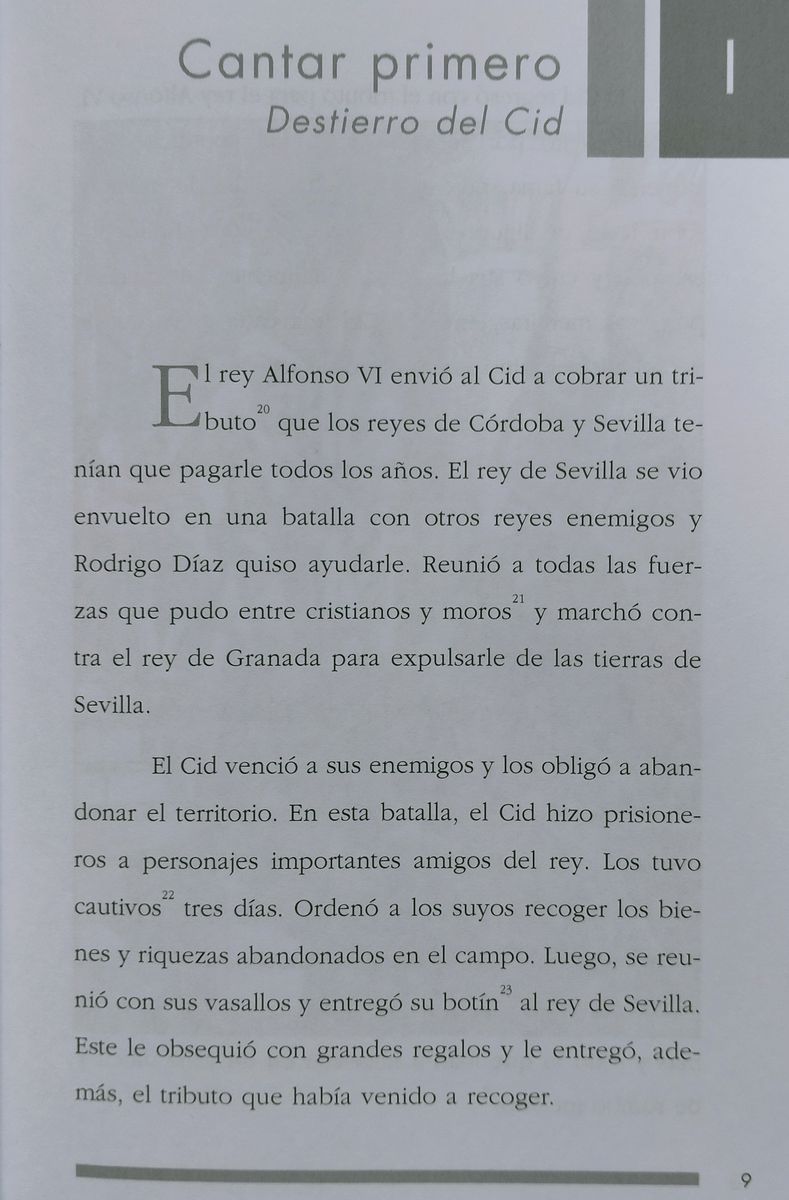 Lecturas faciles en espanol 2 Cantar del Mio Cid